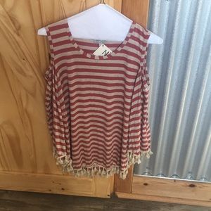 Striped long sleeve shirt